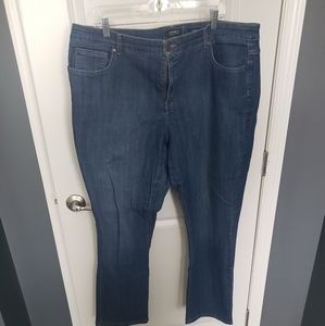 Straight leg jeans